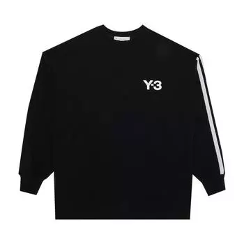 Y-3 Толстовка CH1 Crew, черные топы унисекс HG6073 S