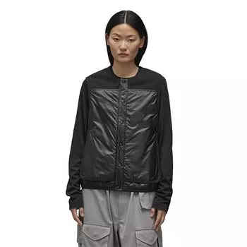 Y-3 Жилет-подкладка Удобный Элегантный Простой Жилет с круглым вырезом Унисекс Жилеты Черный 51-IW7484 XS
