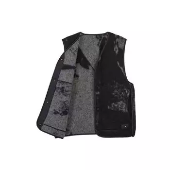 Y-3 Жилет с V-образным вырезом на одной пуговице с дизайном тай-дай, унисекс, черный IL2042 M