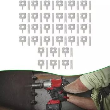 Y-образная никелевая полоса из никелированной стали, 5 шт.(30ПК)