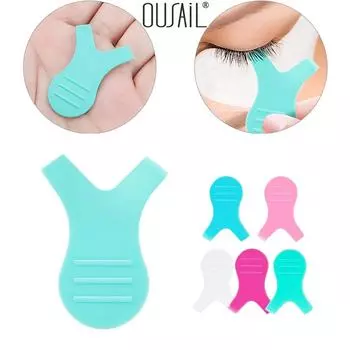 Y-образная силиконовая щеточка для завивки ресниц линия наращивания