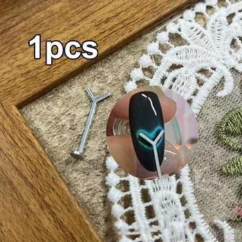 Y-образный магнит для ногтей, проволочные инструменты, для создания форм сердец и слитков на ногтях, магнит для ногтей в форме кошачьего глаза в форме сердца, художественные аксессуары 1PCS