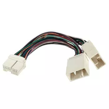 Y-образный разветвитель кабеля для Honda Acura, Aux, CD-чейнджер, навигация, XM-радио, iPod-адаптер