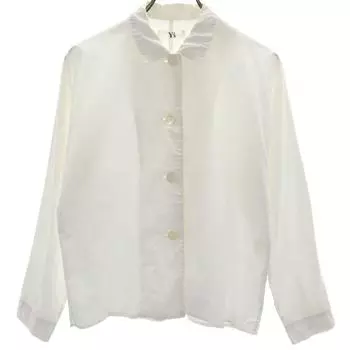 Y s Long sleeve shirt White Women Used