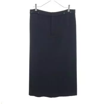 Y s made in Japan Long length wool skirt 2 Black series Women Used