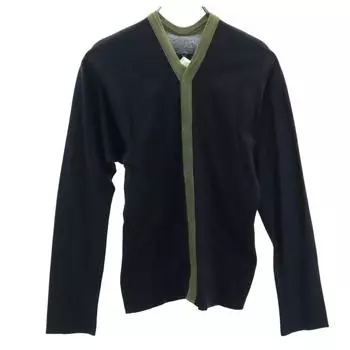 Y s made in Japan Long sleeve cardigan 3 black Youji Yamamoto Women Used