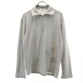 Y s made in Japan Long sleeve Half zip knit 3 Yohji Yamamoto Cut and Sew Men s Used