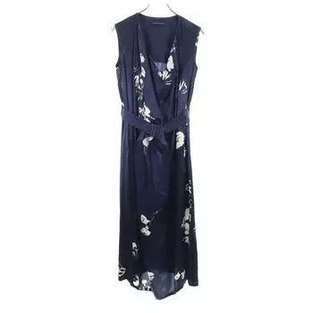Y s No sleeve Long dress 1 Navy COMPOSITION:SEE ATTACHED LABEL Women Used