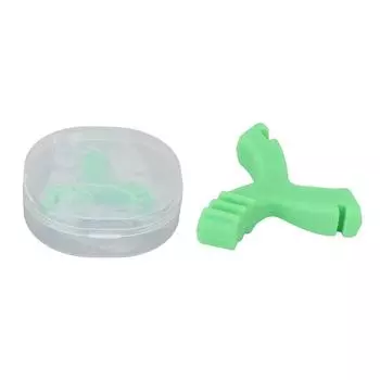 Y Shaped Orthodontic Aligner Chewies Multi Function Aligner Chewies for Dental BraceGreen зелёный