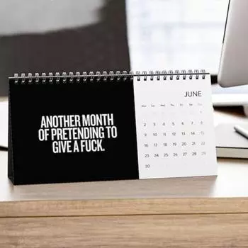 Я хочу сказать на работе 2025 Календарь Офисный настольный календарь для уставших