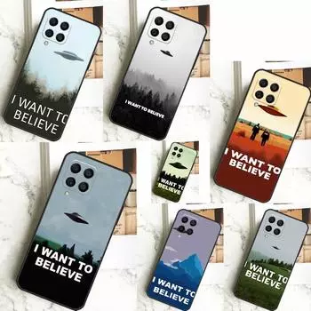 Я хочу верить для Samsung Galaxy M14 M34 M54 M12 M32 M52 M53 M33 M13 M20 M15 M55 M31s M30s M21 M51 чехол Samsung M53