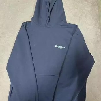 Я продаю толстовку с капюшоном Woo Jung-ying Merchandise Navy Xl!