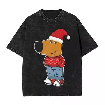 Я просто расслабленный парень Смешной мем Выстиранная футболка Мужская Уличная одежда Футболки Летние Дышащие Модные Футболки Одежда Оверсайз S