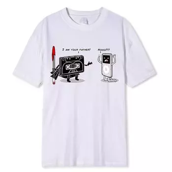 Я твой забавный папа.. Я напечатал футболку-трико для женщин.. Женщины носят высококачественные рубашки Т-80. S бежевый