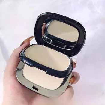 Yabang Flawless Двойной порошок: Стойкий, легкий, сухой и влажный консилер для студентов 2# Natural color + light skin color