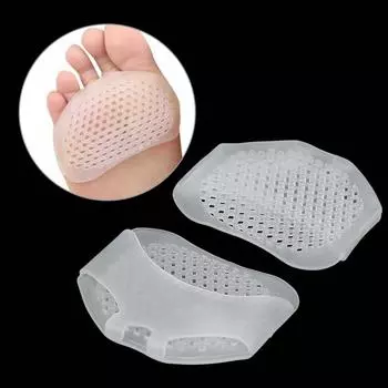 Ячеистая дышащая мягкая силиконовая подушечка для пальцев, нескользящая подушка для ухода за ногами