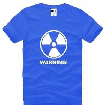 Ядерная радиация, креативная футболка с принтом жизни, унисекс, хлопковая футболка унисекс с короткими рукавами и круглым вырезом, классная футболка Homme Camisetas Hombre L