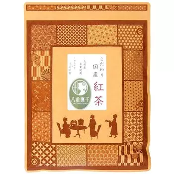 Yae Nadeshiko Specially Made Domestic Black Tea 220 г x 100 Черный чай, произведенный в префектуре Кагосима Поддержка здоровья (2.2г пакеты) Без добавок