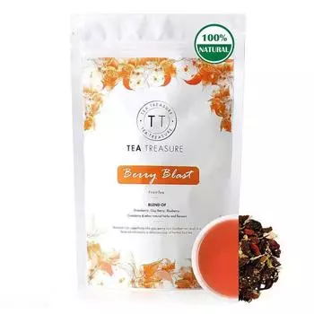 Ягодный чай (100 г), Berry Blast Fruit Tea, Tea Treasure