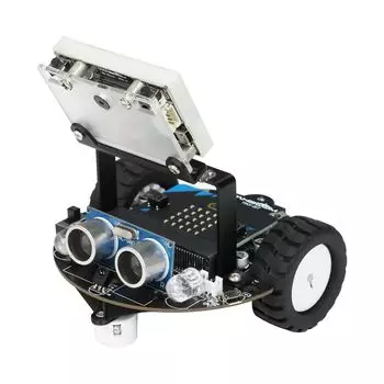 Yahboom Microbit Robot Графическое программирование Makecode STEM Образовательный ИИ Визуальное распознавание Робот Ультразвуковое инфракрасное распознавание Tinybit Pro