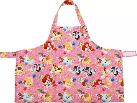 Яхель Толстый и Прочный Фартук для С Элементарной Готовкой Принцесса Диснея 50454 Детский, Рост 100-110см, Карманы, Школа, Класс,
