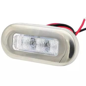 Яхтенная палубная лампа водонепроницаемая морская лодка транцевый светодиодный кормовой фонарь 3 светодиода светодиодный задний фонарь лодочный индикатор лампа лодка яхта аксессуар синий