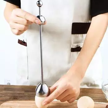 Яичная скорлупа вареная приготовленная верхушка для яиц Яйцерезка Ножницы для резки яиц Кухонный инструмент из нержавеющей стали Стальной резак Открывалка Ножницы для резки яиц Яйцеварка CHINA