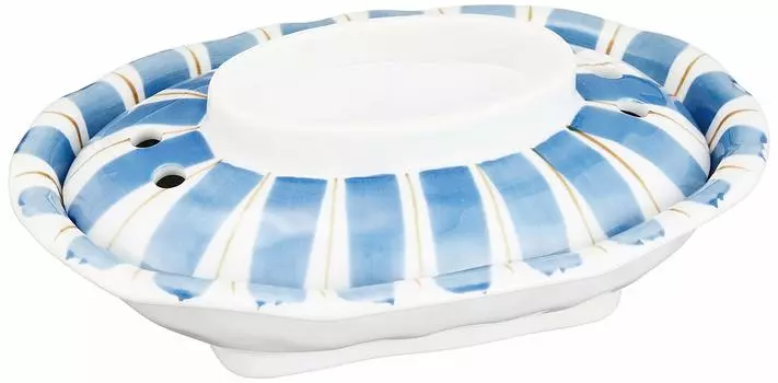 Яичница Ranchant в микроволновке Белая посуда Nishiki Tokusa Arita Сделано в Японии 13x19,5x3,9/Крышка 10,6x16,8x3,2(см)