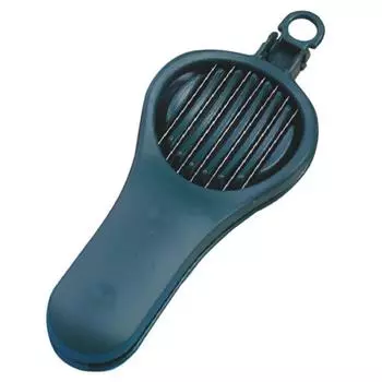 Яйцерезка из нержавеющей стали, многофункциональная яйцерезка для яиц, сваренных вкрутую, удаления плодоножек томатов, нарезки клубники и удаления косточек из вишни зелёный