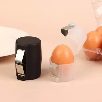 Яйцерезка, нож для скорлупы, венчик, раскалыватель для сырых яиц, разделитель, фильтр, открывалка для яиц, белая/черная кухонная утварь для выпечки чёрный