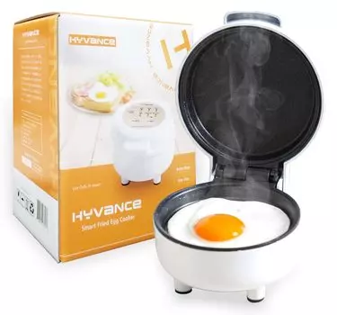 Яйцеварка HYVANCE Яичница 6 видов режимов приготовления Жесткое автоматическое завершение Низкотемпературный датчик температуры приготовления Яйцеварка