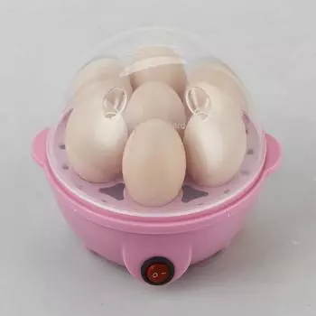 Яйцеварка Однослойная Прозрачная Крышка на 7 Яиц Кухонный Бытовой Прибор