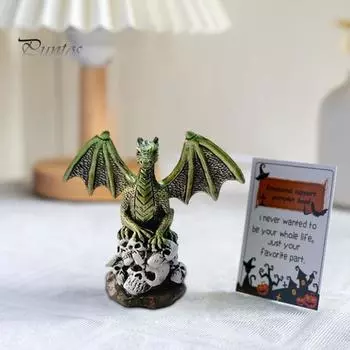 Яйцо динозавра, смоляное украшение, настольная фигурка динозавра в яйце, мини-динозавр, украшение для цветочного горшка, подарок для любителей динозавров D