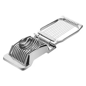 Яйцо для вареных яиц, прочная, из нержавеющей стали, проволочная насадка для резки фруктов, клубники, банана, кухонный гаджет для женщин, готовит сэндвич на завтрак One Size