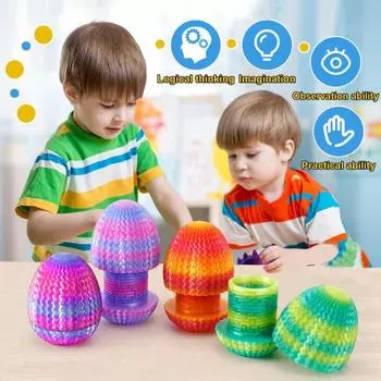 Яйцо дракона, 3D-печатное яйцо-лабиринт, подарочная коробка с деньгами, головоломка-коробка, драконье яйцо-лабиринт, игрушка-фиджет для взрослых и подростков A