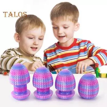 Яйцо дракона, 3D-печатное яйцо-лабиринт, подарочная коробка с деньгами, головоломка-коробка, драконье яйцо-лабиринт, игрушка-фиджет для взрослых и подростков A