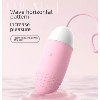 Яйцо «Сердцебиение» Миджи: Беспроводной вибромассажер с дистанционным управлением для женщин (120/коробка)