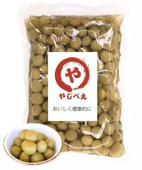 Yajibee Koshu Koume 500 г Произведено в префектуре Яманаси Без красителей и консервантов Домашние хрустящие сливовые закуски Для ланч-боксов или обеденных столов
