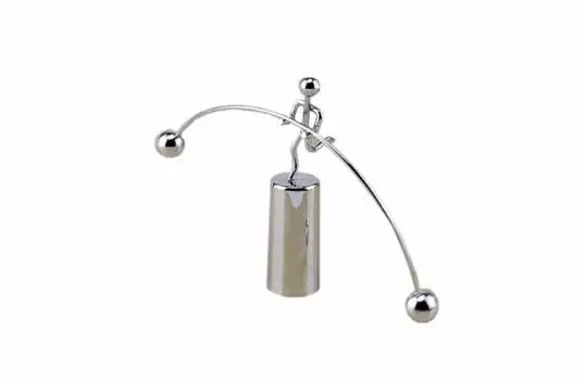 Yajirobei One Leg Science Toy Shaking Swing Table Mobile Room Stainless Steel Interior Olive Olive-G