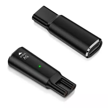 [YAJOJO] Совместимый зарядный преобразователь для электробритвы Philips, зарядный адаптер, переходник, зарядный адаптер, зарядный преобразователь Type-C для бритвы