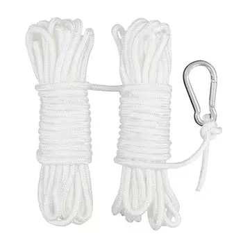 Якорь для лодки WeBirth с руководством по эксплуатации, предоставленным японским продавцом. Объяснение того, как не запутаться. Веревка 20 м. Поплавок. Футляр для хранения. Кабель.