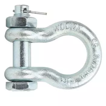Якорная скоба из прочной легированной стали, носового типа с гайкой, детали судоподъемной машины, 1 шт., 4,75 т, якорь