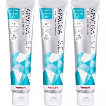 Yakult Cosmetics Medicated Apacoat S.E. Nanotechnology 120g 3-piece set