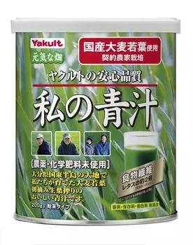 Yakult Health Foods Мой зеленый сок Банка 200г