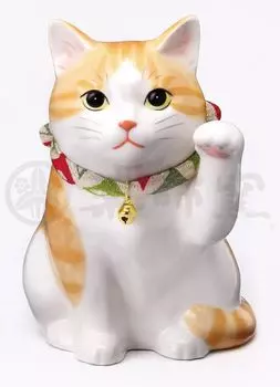 Yakushi Kiln My Lucky Cat Tora Lucky Charm Украшение для интерьера [7877]