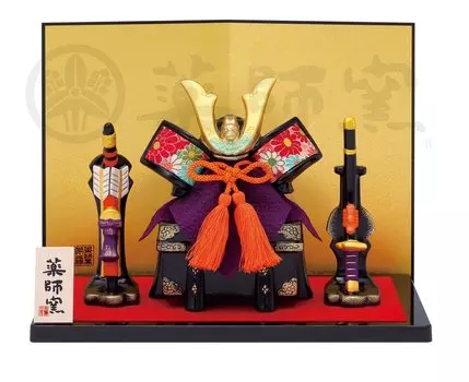 Якуси Килн Майский фестиваль кукол Nishikisa Украшение для шлема Мальчик (Чиримен)