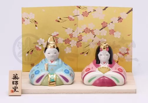 Якуси-Печь Персиковый Фестиваль Куклы Хина Картина Ая Куклы Хана Комон
