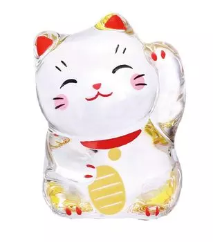 Якусигама Кристалл Счастливая Кошка рука 3 шт. (левый поднят)
