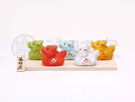 Якусигама Нишикиса Счастливый Дракон Пять Цветов Зодиак 2024 Татсу Новогоднее Украшение Интерьер Талисман На Удачу (якусигама) [68]