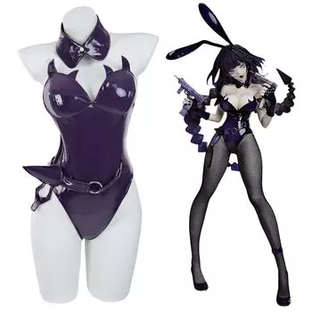 Якува Назуми Фиолетовый Банни Косплей Взрослый Культурный Мероприятие Сцена Якува Назуми Косплей Назуми Банни [Канзу Рёхин] Косплей, Костюм, Костюм, Костюм,